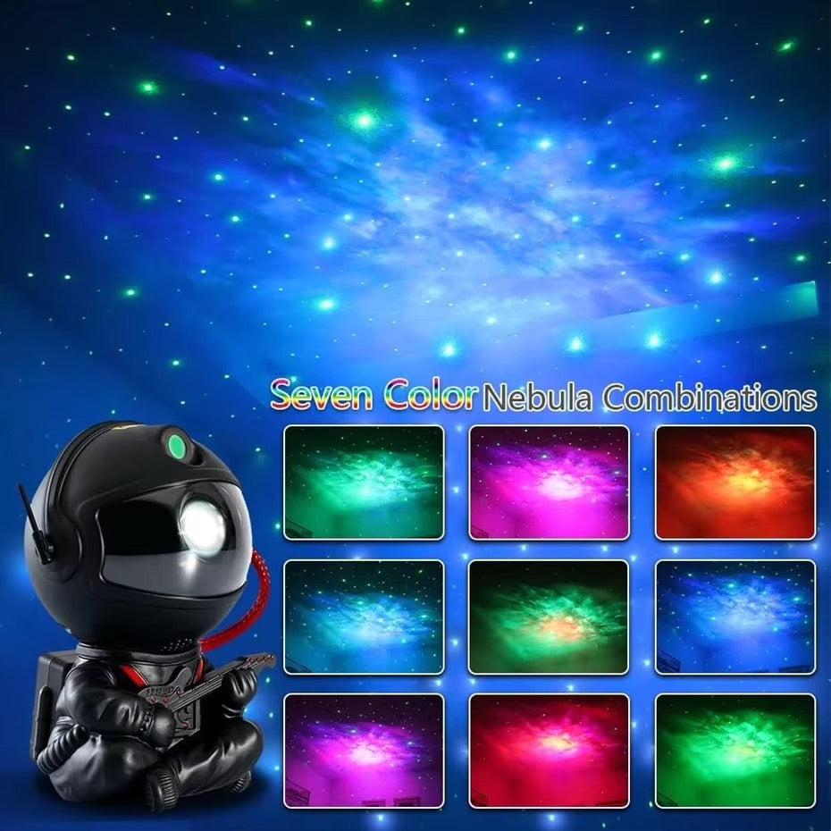 Star Projector Galaxy Night Light Astronaut