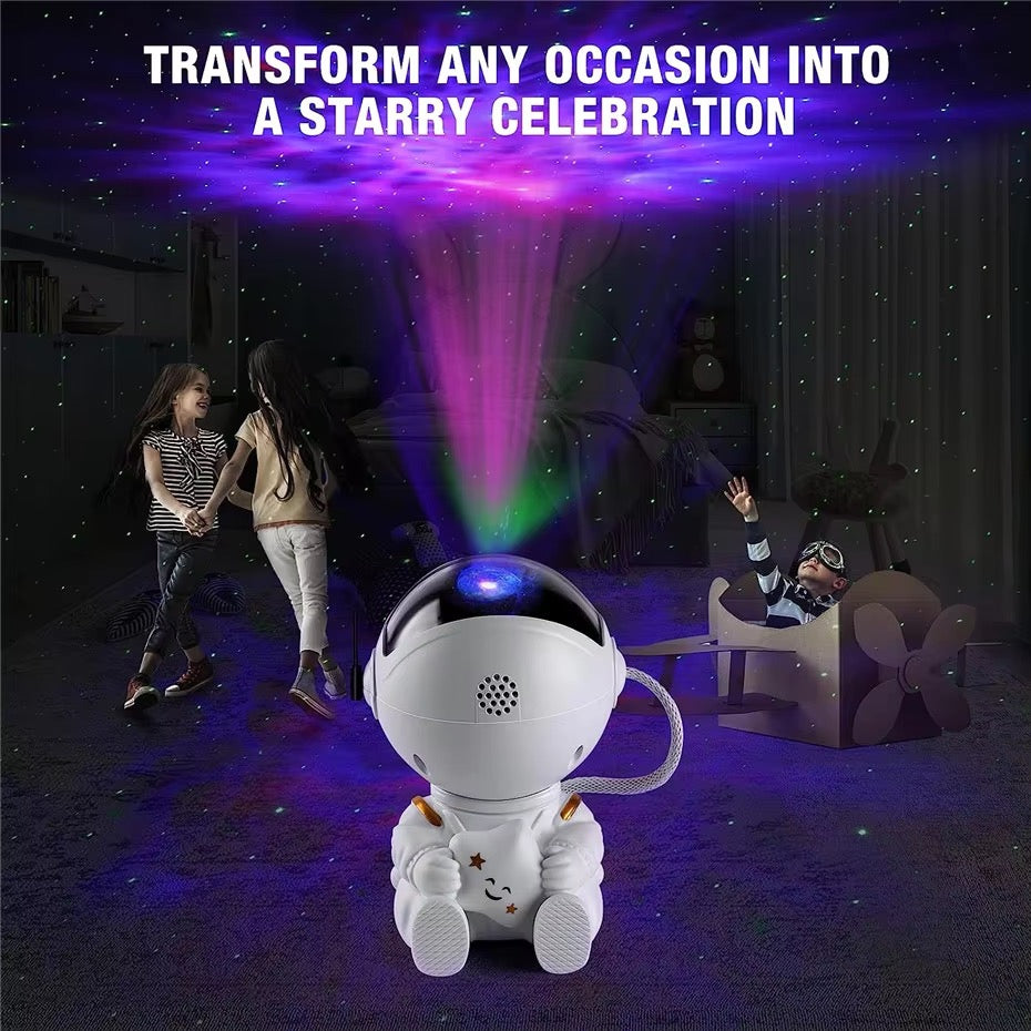 Star Projector Galaxy Night Light Astronaut