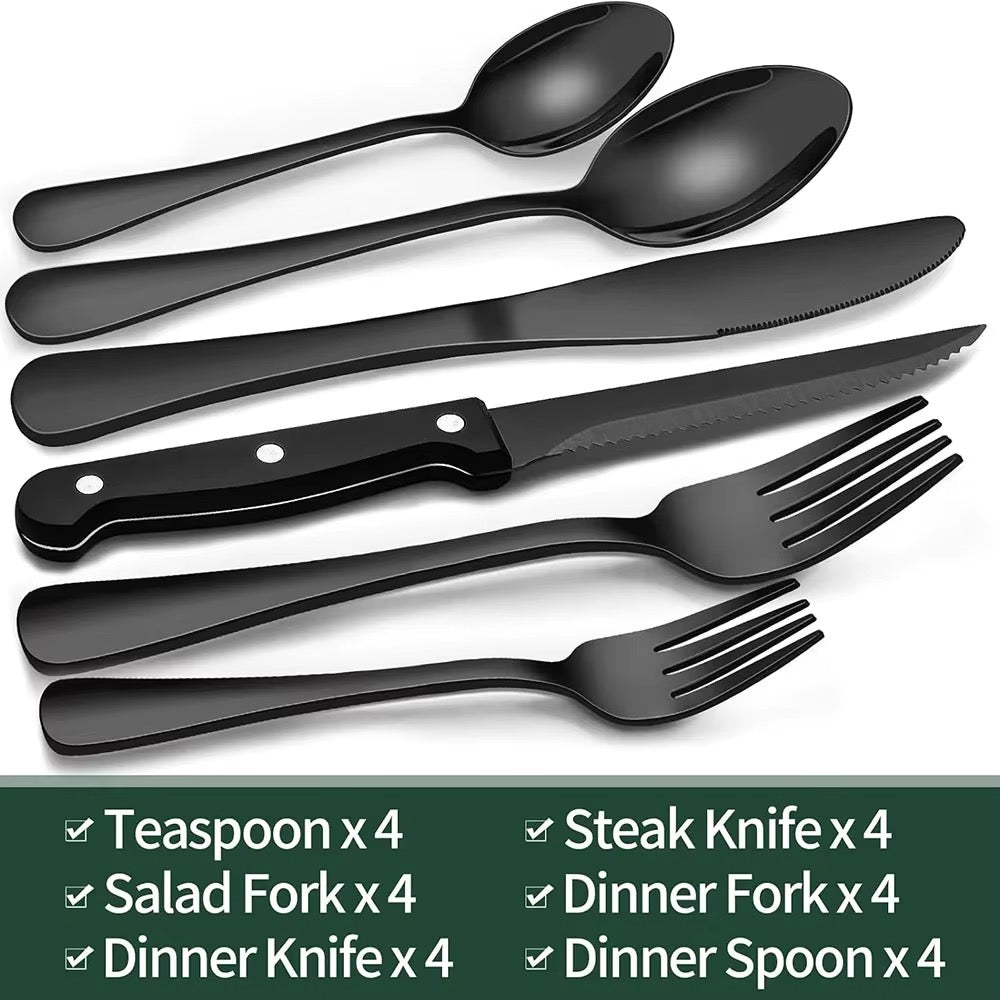 24PCS Cutlery set