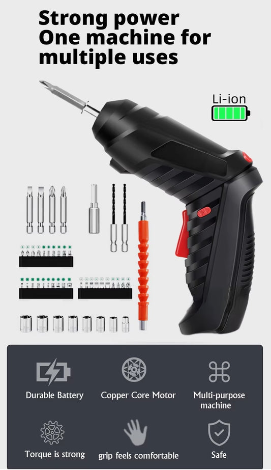 2/47pcs 3.6V Screwdriver Kit