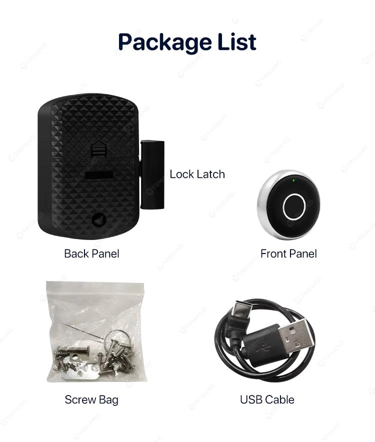 Biometric Electronic Lock for Furniture Drawer