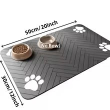 Waterproof pet feeding mat