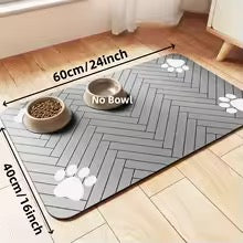 Waterproof pet feeding mat